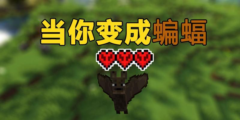 我的世界中蝙蝠收养技巧？