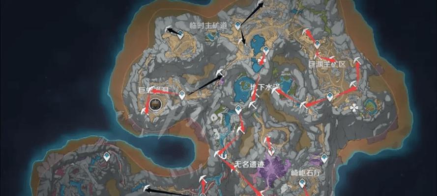 《原神手游水晶矿攻略》（了解水晶矿的作用及位置一览）