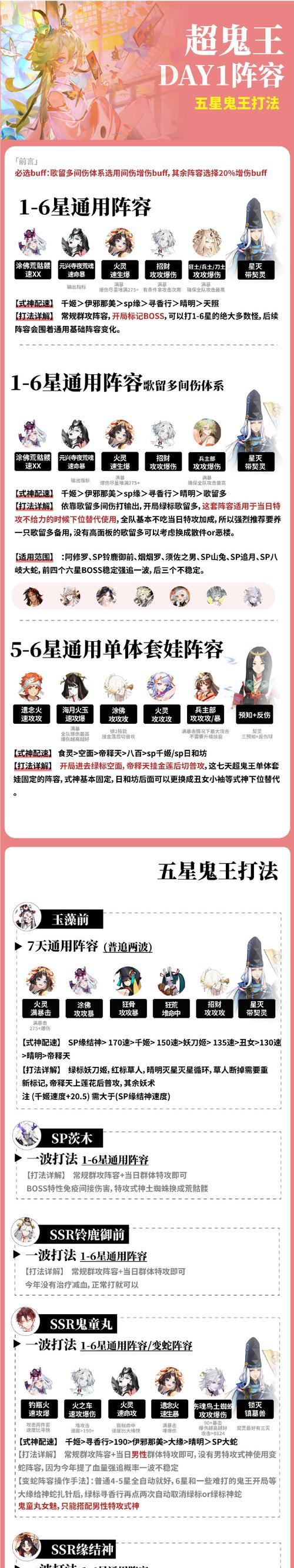 阴阳师魂十鬼王副本的打法是什么？有哪些注意事项？