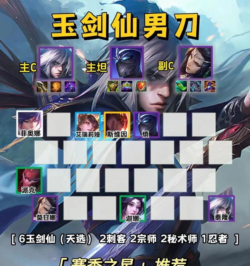 云顶之弈手游玉剑仙站位攻略（如何让玉剑仙站位更加得当）
