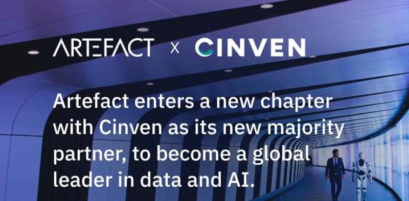 Artefact 开启新篇章，携手 Cinven 共建全球数据与 AI 领导者