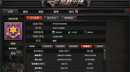 穿越火线隐藏个人记录的方法是什么？