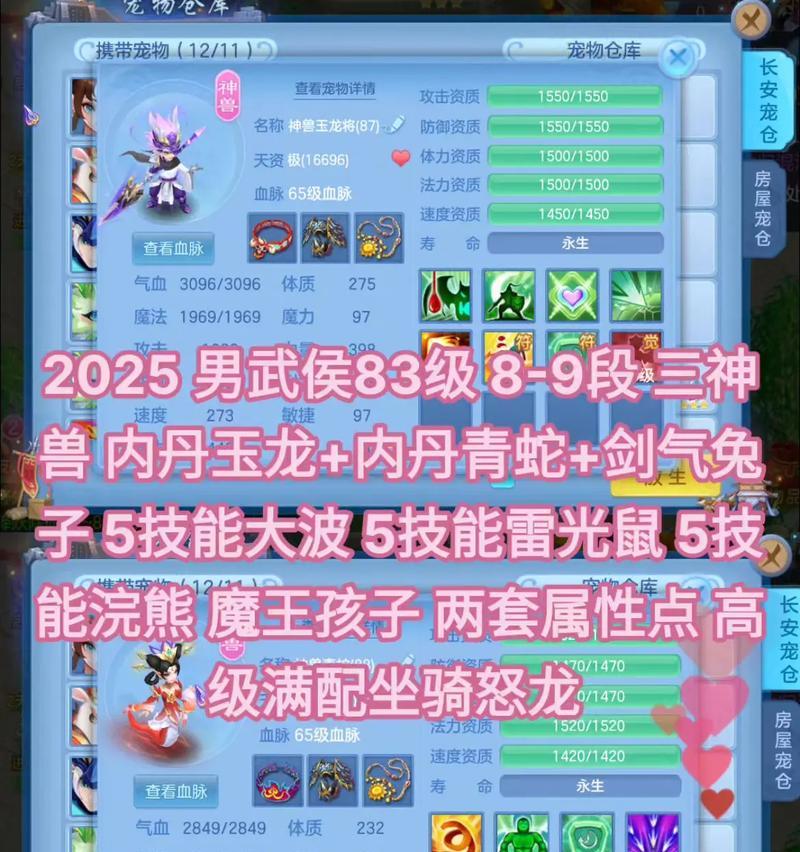 《以神武手游神兽打书加点攻略》（解密神兽加点技巧）